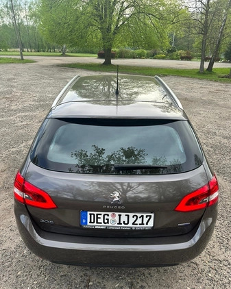 Peugeot 308 cena 29900 przebieg: 285500, rok produkcji 2016 z Rydułtowy małe 92